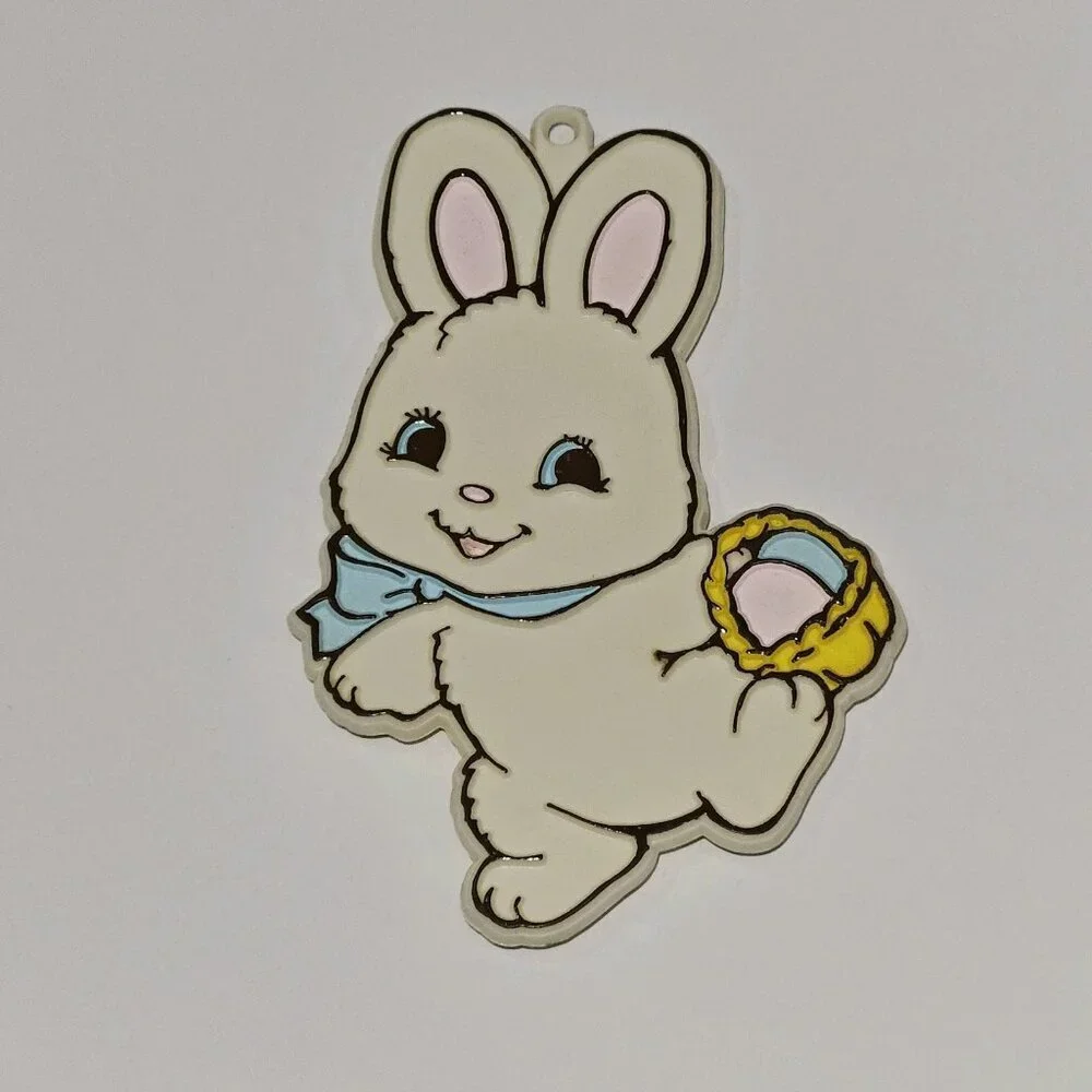 VTG Easter Bunny Basket Cookie Cutter Hallmark